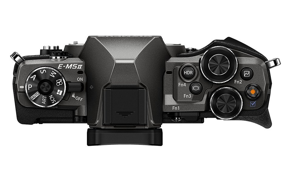 Olympus OM-D E-M5 Mark II Limited Edition Digital Camera (Titanium) (Body Only) N8