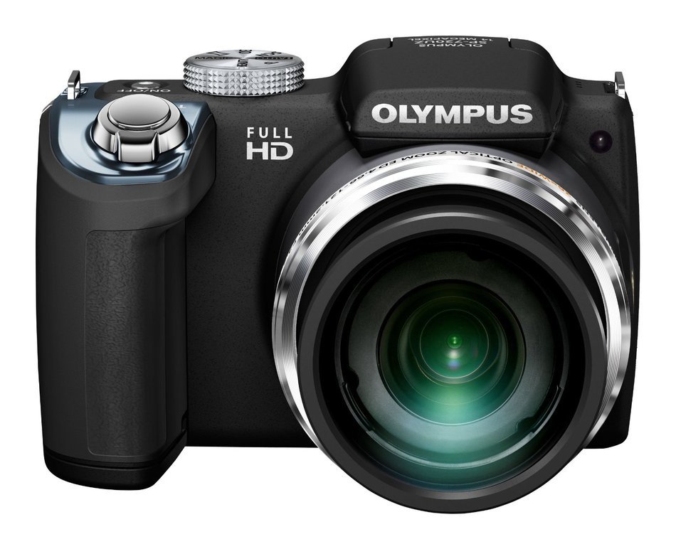 Olympus SP-720UZ 14MP 26x Opt Zoom 3-Inch LCD Digital Camera - Black N4