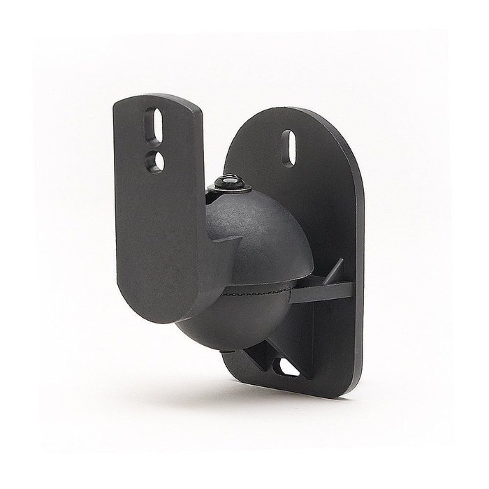 5 Pack of Black Speaker Wall Mount Brackets for Bose,Sony,Panasonic,Samsung and more N5