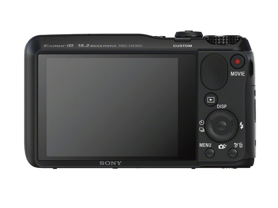 Sony Cyber-shot DSC-HX30V 18.2 MP Exmor R CMOS Digital Camera with 20x Optical Zoom and 3.0-inch LCD (Black) (... N7