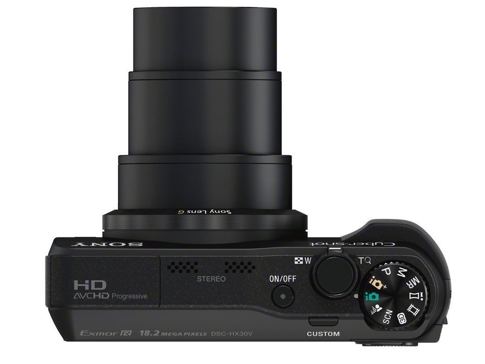 Sony Cyber-shot DSC-HX30V 18.2 MP Exmor R CMOS Digital Camera with 20x Optical Zoom and 3.0-inch LCD (Black) (... N8