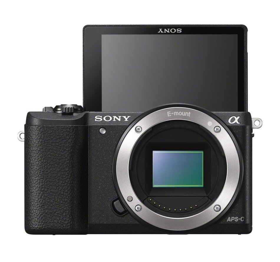 Sony a5100 16-50mm Mirrorless Digital Camera with 3-Inch Flip Up LCD (White) N24