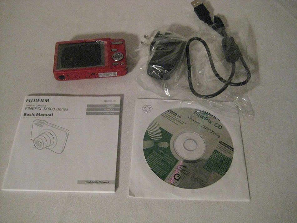 Fuji X680 Digital Camera - Red N2