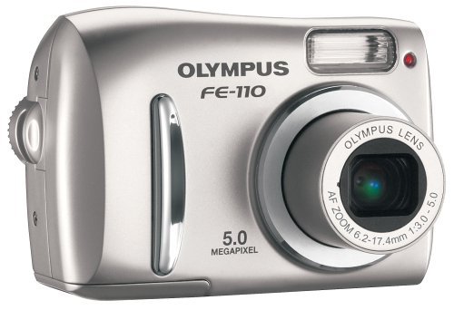 Olympus FE-110 5MP Digital Camera with 2.8x Optical Zoom N3