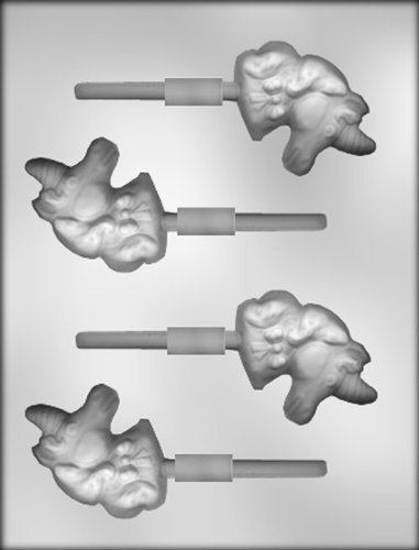 CK Products 2-1/2-Inch Unicorn Sucker Chocolate Mold