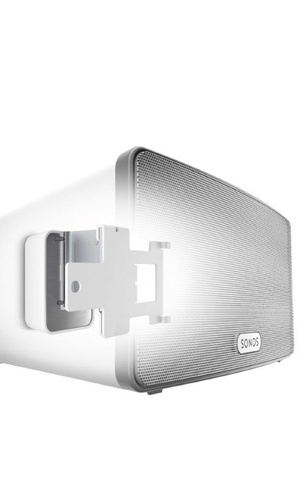 Vogel's SOUND series for SONOS, SOUND 4201W for SONOS PLAY 1, Wall Mount, White/Silver (single mount) N43