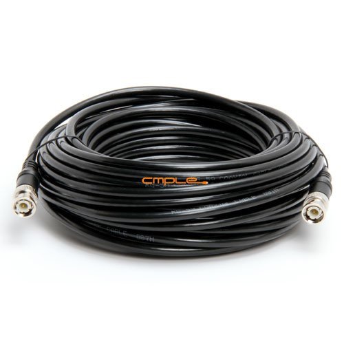 Cmple - BNC Male to BNC Male Cable RG59U -75ft N4