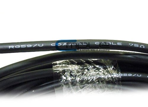 Cmple - BNC Male to BNC Male Cable RG59U -75ft N5