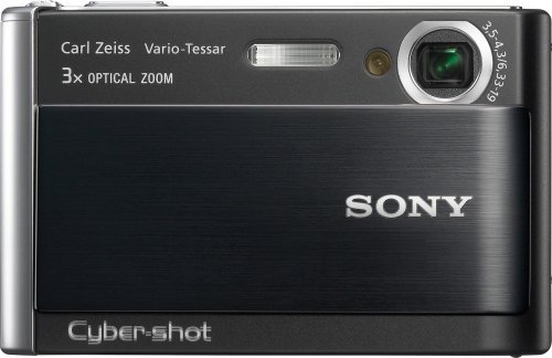 Sony Cybershot DSC-T70 8.1MP Digital Camera with 3x Optical Zoom with Super Steady Shot Image Stabilization (Black) N11