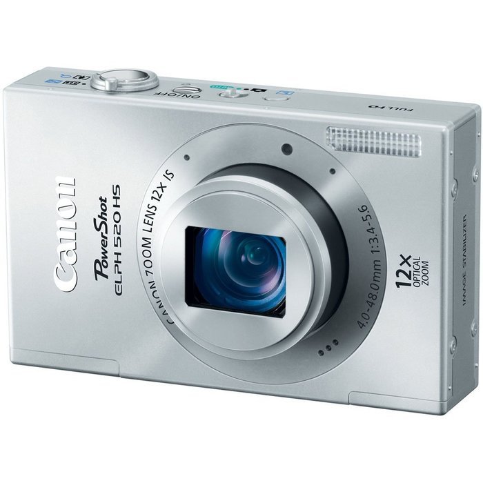 Canon PowerShot ELPH 520 HS 10.1 MP CMOS Digital Camera with 12x Optical Image Stabilized Zoom 28mm Wide-Angle... N21