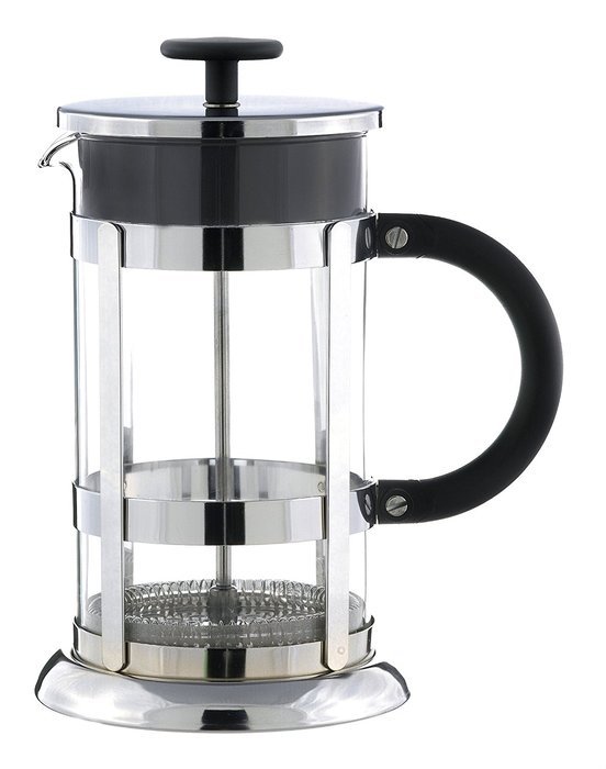 GROSCHE CHROME French Press Premium Coffee and Tea Maker Small - 350 ml (12 oz)
