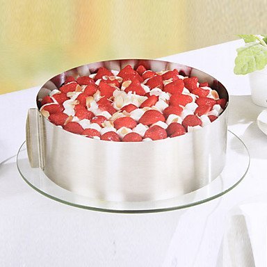 Y&XL&H Stainless Steel Circle Of mousse Cake Every Circular Mould 6 Inch And 12 Inch Baking Tools Can Be Adjusted