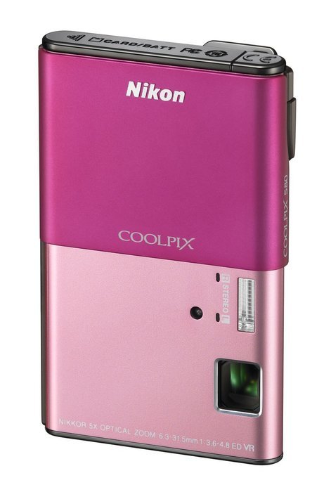 Nikon Coolpix S80 14.1 MP Digital Camera with 3.5-Inch OLED Touchscreen and 5x Wide-Angle Zoom Nikkor ED Lens... N27