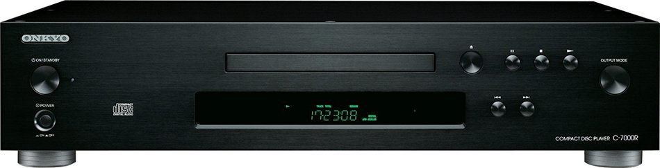 Onkyo C-7000R Reference Audiophile Grade CD Player (Black) N2