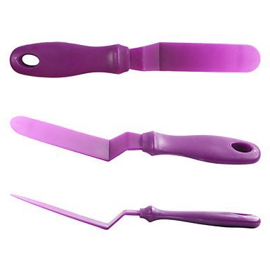 Y&XL&H Plastic Spatula for Pizzar/ Cake/ Pie, Cake Turner, Pastry Tools N2