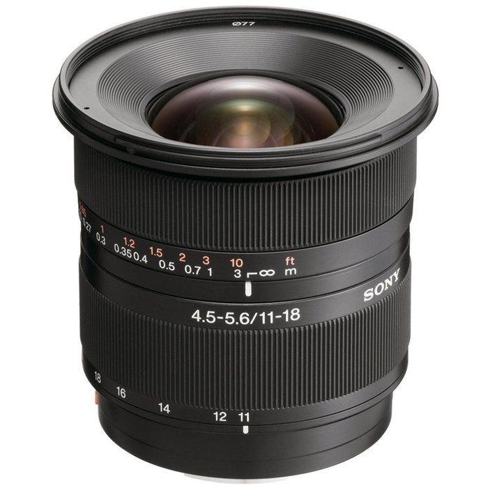 Sony 11-18mm f/4.5-5.6 DT Wide Angle Zoom Lens