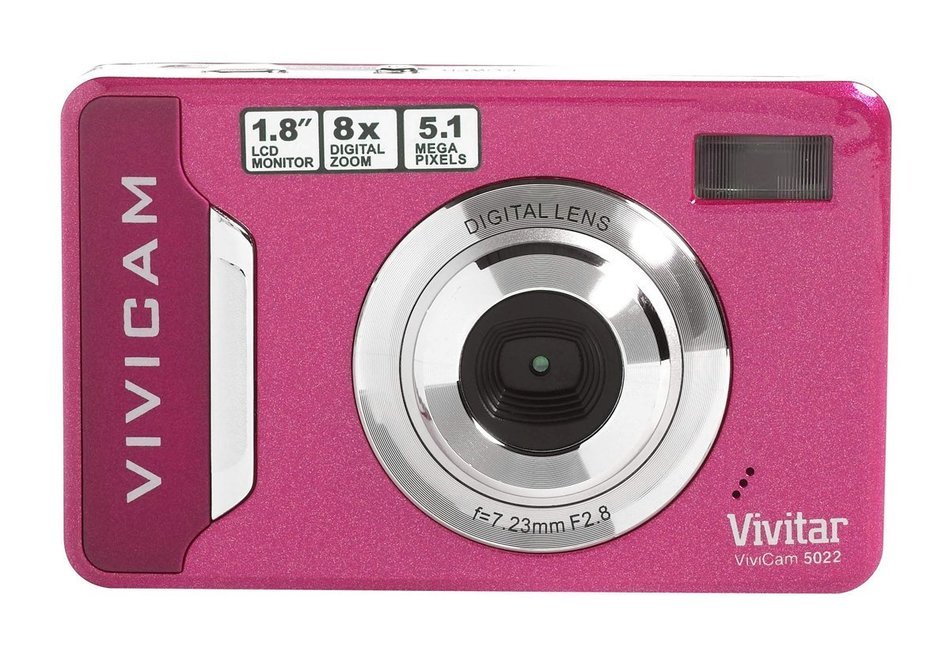 Vivitar V46-WHT 5.1MP Digital Camera with 1.8 tft, Colors May Vary N13