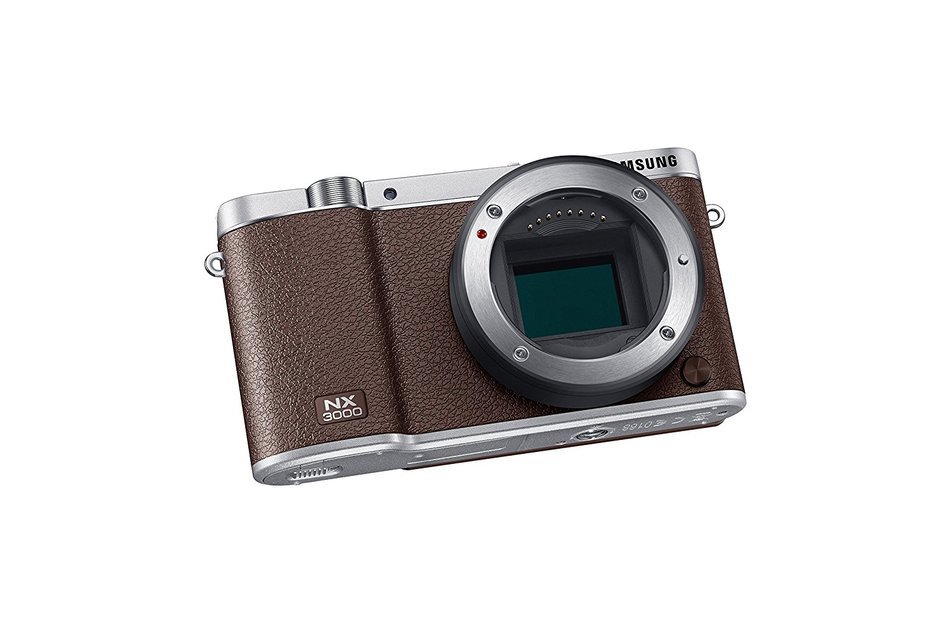 Samsung NX3000 Wireless Smart 20.3MP Mirrorless Digital Camera with 16-50mm OIS Power Zoom Lens and Flash (Black) N44