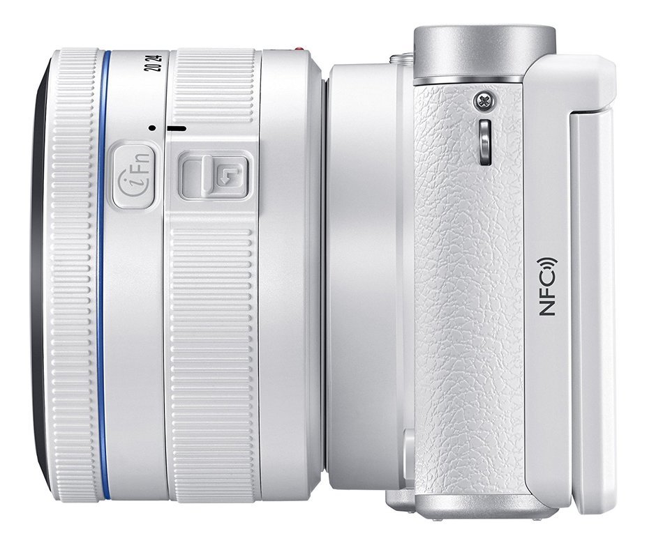 Samsung NX3000 Wireless Smart 20.3MP Mirrorless Digital Camera with 16-50mm OIS Power Zoom Lens and Flash (Black) N48