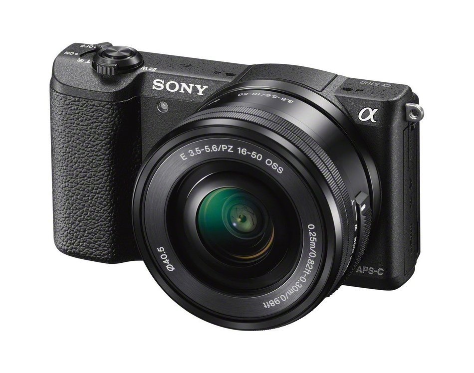 Sony a5100 16-50mm Mirrorless Digital Camera with 3-Inch Flip Up LCD (White) N33