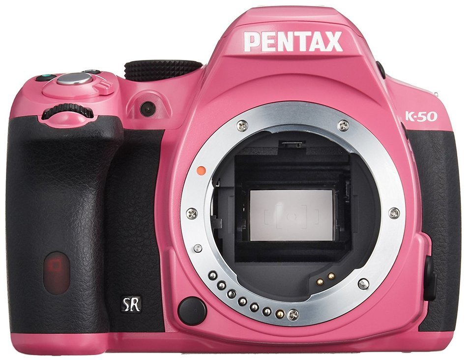 Pentax K-50 16MP Digital SLR Camera with 3-Inch LCD - Body Only (Pink) - International Version N29
