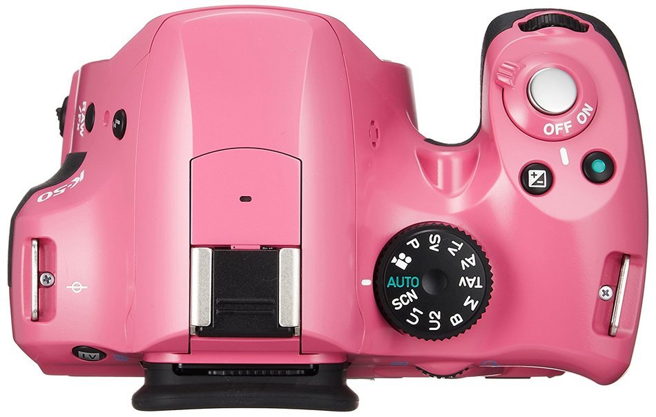 Pentax K-50 16MP Digital SLR Camera with 3-Inch LCD - Body Only (Pink) - International Version N31