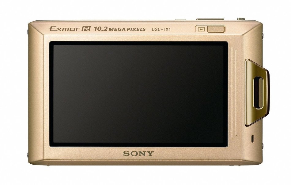 Sony Cyber-shot DSC-TX1 (Gold) Digital Camera N4