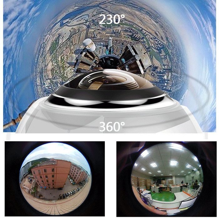 SMTTECH 1.5" 360 Degree Panoramic Camera Wireless 3D VR Outdoor Sports Camera Ultra HD Mini Wifi Waterproof DV N6