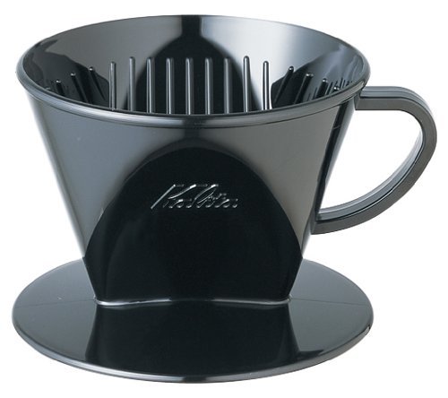 Kalita: [2-4] people for plastic coffee dripper 102-KP Black # 05027