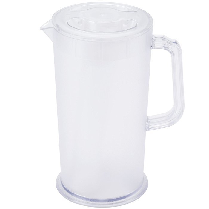 Plastic Ice-Tea & Juice Pitcher w/ Ice Tube, 66 Fluid Ounces by Pride Of India