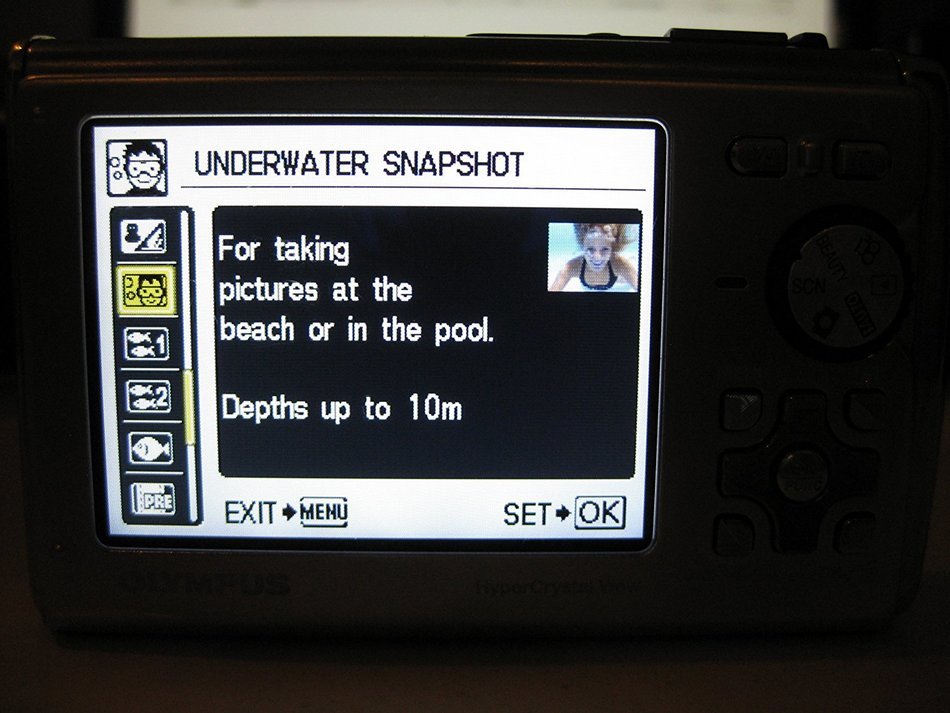 Olympus Stylus Tough 8000 12MP 2.7 LCD Digital Camera (Blue) N8