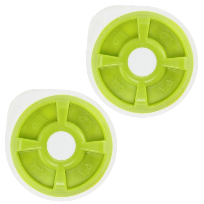 Spares2go Hot Water T Discs For Bosch Tassimo T12 T20 T32 T40 T42 T65 T85 or VIVY Coffee Machine (Green, Pack...