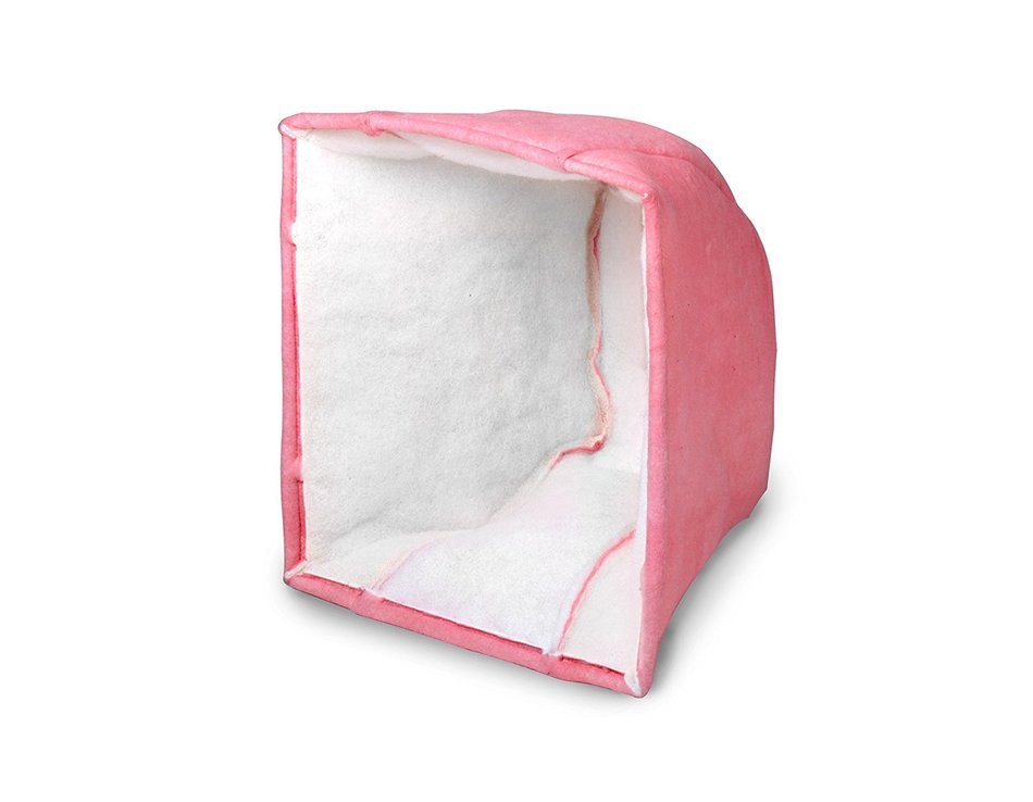 Filtration Group 11602 3-Ply Cube Air Filter, Synthetic Polyester Media, Pink/White, 6 MERV, 1 Pocket, 12" Height...