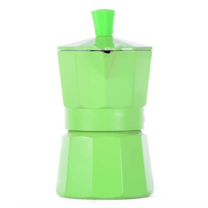 Michelle Queen 1 Cup (50ml) Stovetop Espresso Moka Pot Silver