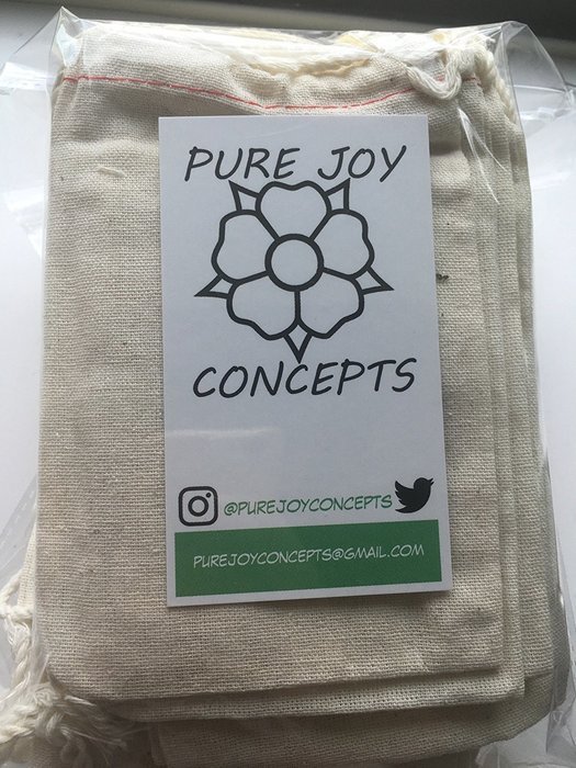 Small Cotton Muslin Cloth Double Drawstring Bag 3x5 inch 25 count N2