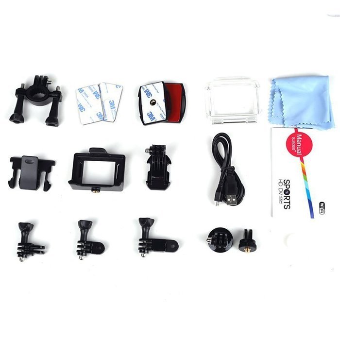 SJCAM SJ5000 Plus A7LS75 1080P 60FPS WiFi Built-in 1.5'' LCD 16MP 170&deg; Wide Angle Sport Action Camera Waterproof... N3