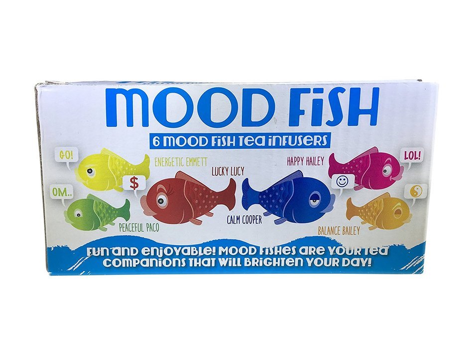 Blisslii Silicone Tea Infusers, Fish theme - Set of 6