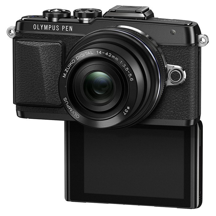 Olympus E-PL7 16MP Mirrorless Digital Camera with 3-Inch LCD with 14-42mm IIR Lens (Black) N11