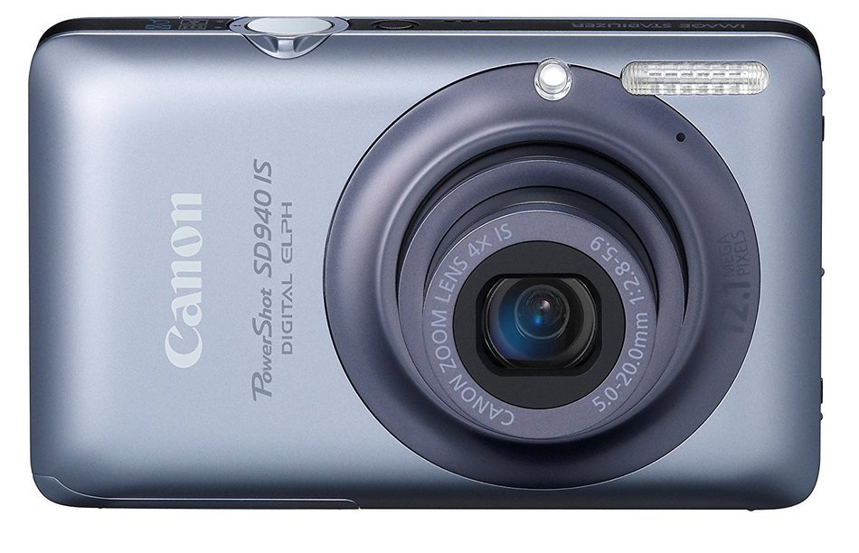 Canon PowerShot SD940IS 12.1MP Digital Camera with 4x Wide Angle Optical Image Stabilized Zoom and 2.7-inch LCD... N2