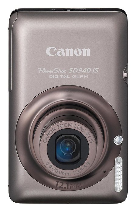 Canon PowerShot SD940IS 12.1MP Digital Camera with 4x Wide Angle Optical Image Stabilized Zoom and 2.7-inch LCD... N3