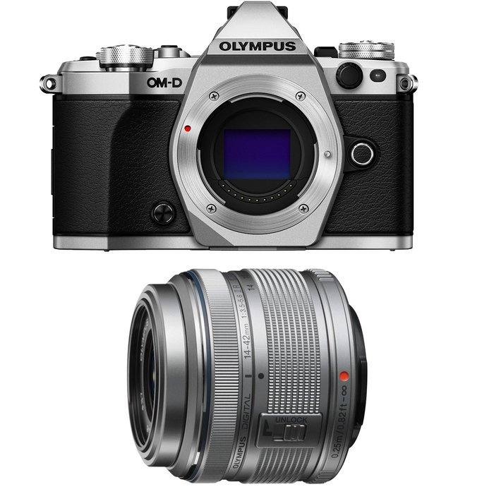 Olympus OM-D E-M5 Mark II (Black) Camera V207040BU000 + Olympus M. 40-150mm F4.0-5.6 R Zoom Lens for Olympus and... N29