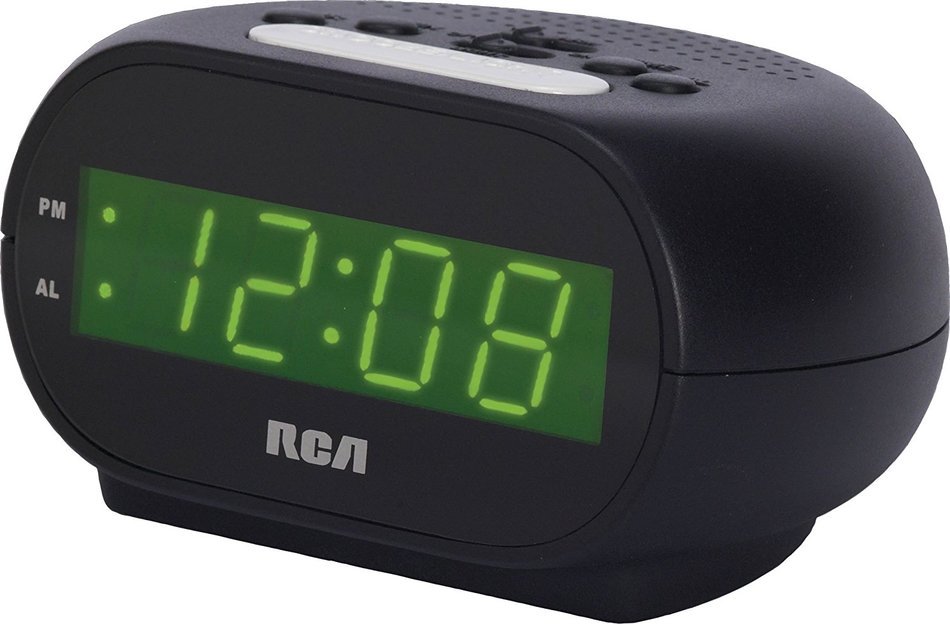 RCA Digital Alarm Clock with Night Light N4