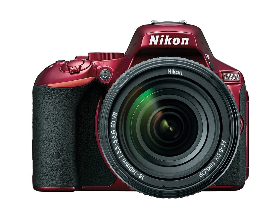 Nikon D5500 DX-format Digital SLR w/ 18-55mm VR II Kit (Black) N19