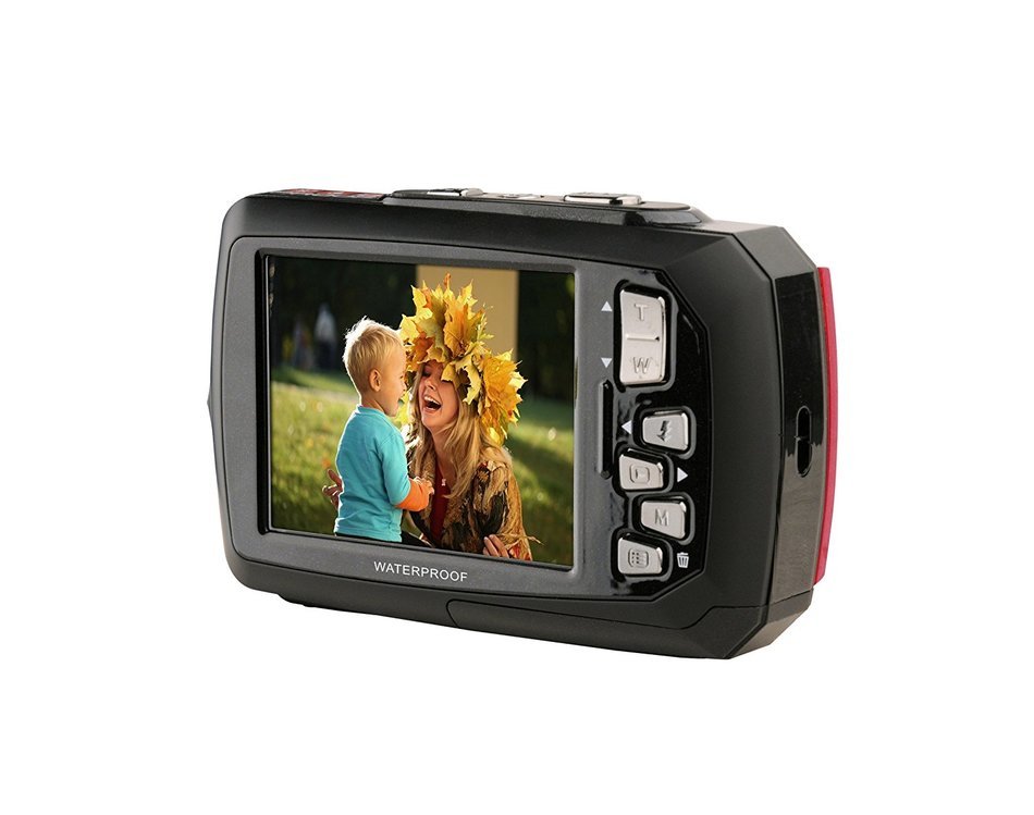 Coleman Duo2 2V9WP-O 20 MP Waterproof Digital Camera with Dual LCD Screen (Orange) N11