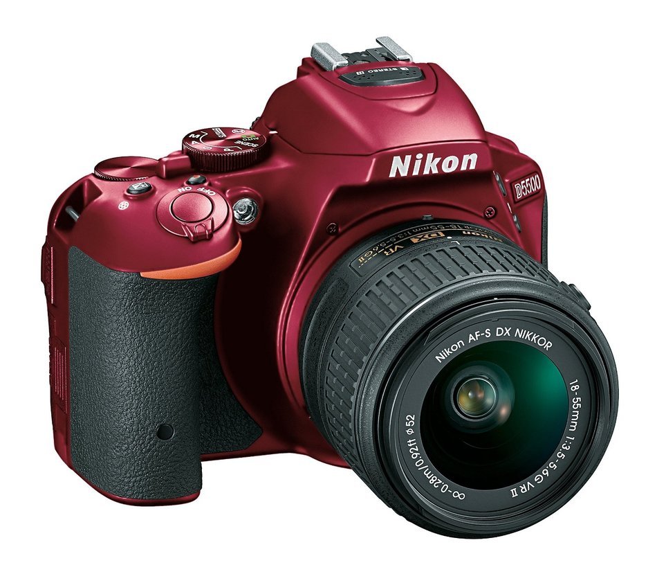 Nikon D5500 DX-format Digital SLR w/ 18-55mm VR II Kit (Black) N21