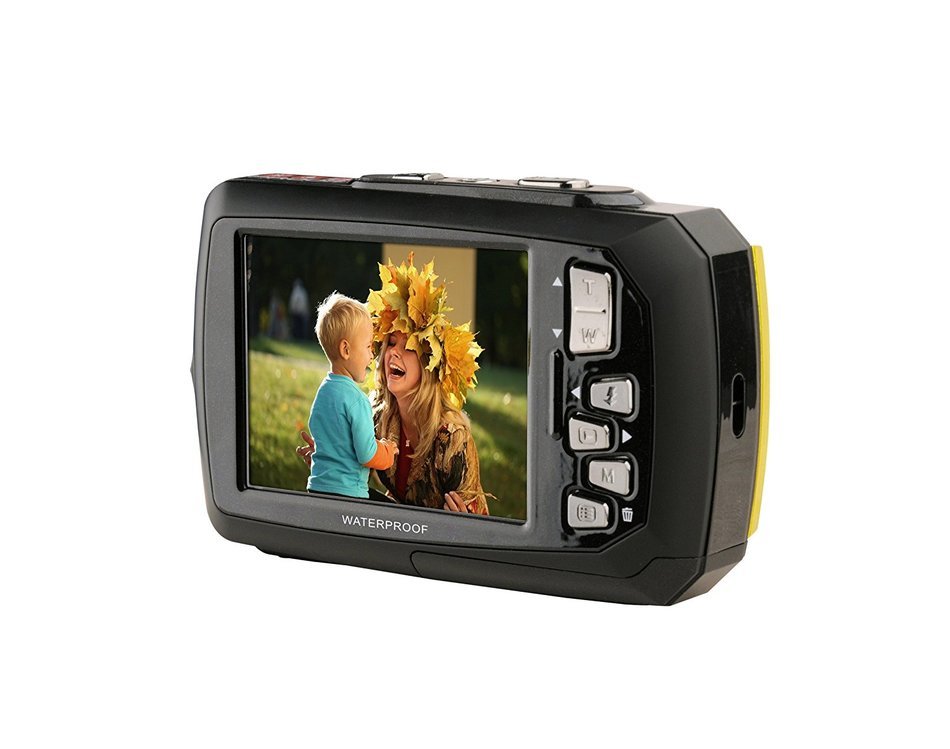Coleman Duo2 2V9WP-O 20 MP Waterproof Digital Camera with Dual LCD Screen (Orange) N12