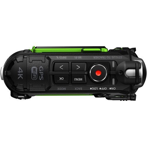 Olympus Stylus Tough TG-Tracker Action Camera (Green) Pro Bundle, Includes: 64GB MicroSDXC Class 10 Memory Card... N5