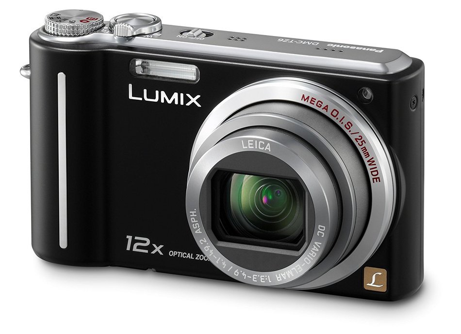 Panasonic Lumix DMC-ZS1 10MP Digital Camera with 12x Wide Angle MEGA Optical Image Stabilized Zoom and 2.7 inch... N2