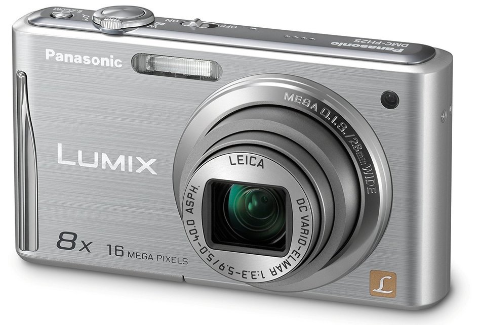 Panasonic DMC-FH25K 16.1MP Digital Camera with 8x Wide Angle Image Stabilized Zoom and 2.7 inch LCD (Black) (OLD... N11