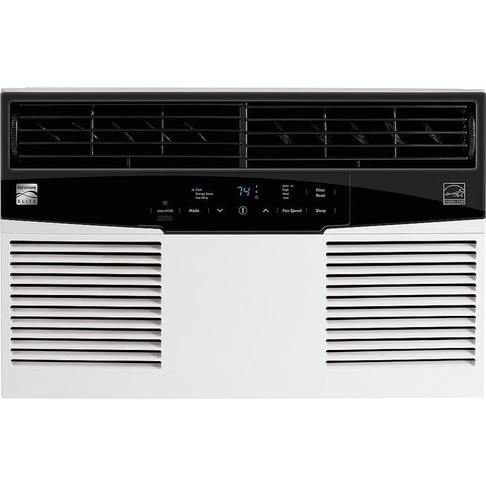 Kenmore Elite 8,000 BTU 115V Window-Mounted Smart Air Conditioner - White